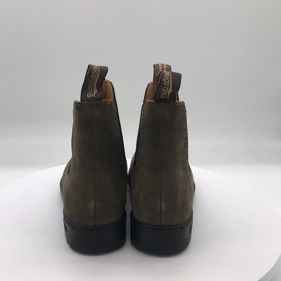 Blundstone unisex Olive Chelsea Boots size 6 mens 8 womens US - Picture 4 of 5